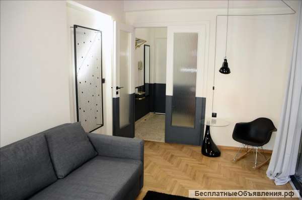 Квартира общей площадью 52 м2, с мебелью и техникой, центр Афин, Греция