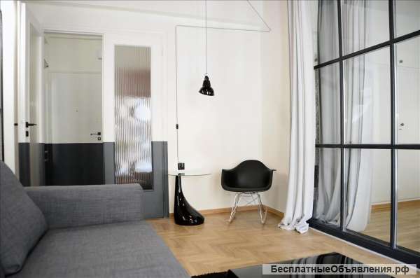 Квартира общей площадью 52 м2, с мебелью и техникой, центр Афин, Греция