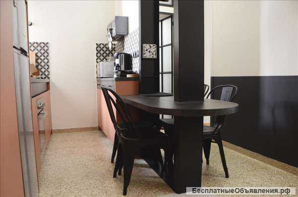 Квартира общей площадью 52 м2, с мебелью и техникой, центр Афин, Греция