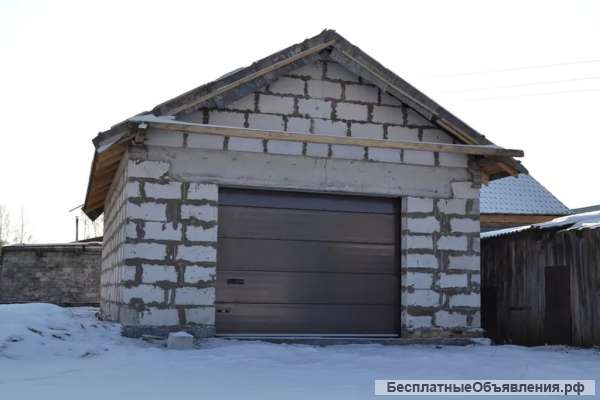 Строительство гаражей под ключ. фундамент. погреб.