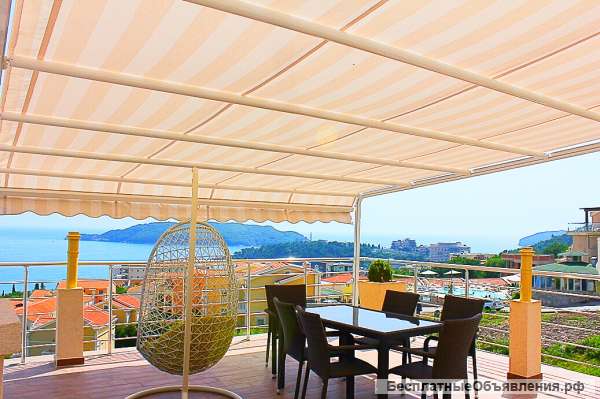 Пентхаусы с частной зоной отдыха, Бечичи, Будва, Черногория