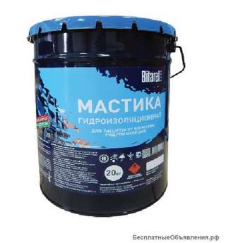Мастика битумно-полимерная гидроизоляционная холодная МБПГХ BITAREL