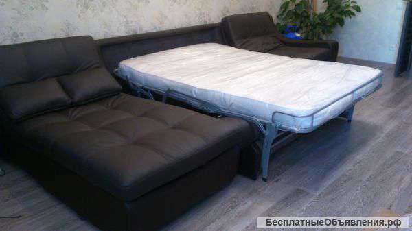 Новый кожанный диван