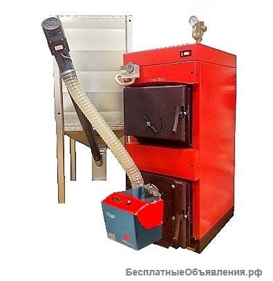 Котел пеллетный 50 кВт Pelltech