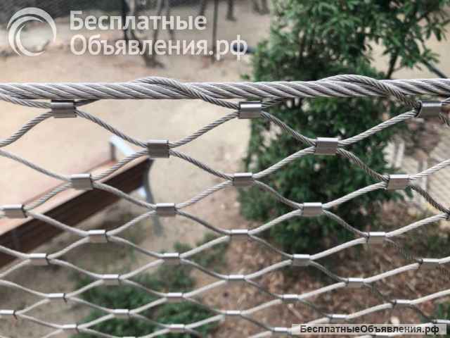 Сетка из нержавеющего троса