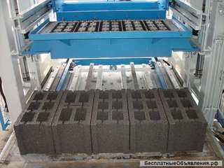 Стационарный вибропресс по производству блоков Е-300