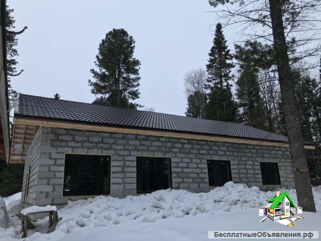 Монтаж кровли (металлочерепица, профнастил)