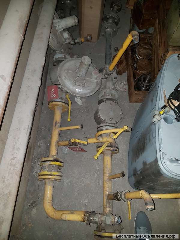 Газовая рампа с газовым регулятором