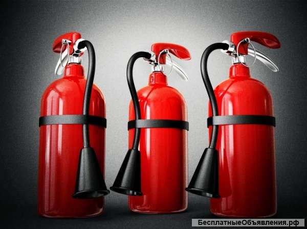 Перезарядка огнетушителей. Пожарное оборудование.