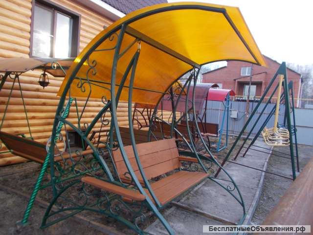 Качель уличная садовая