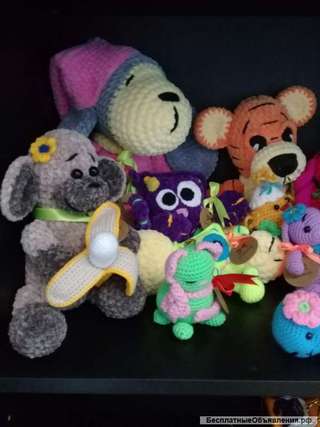 Вязаные игрушки на заказ