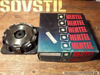 Фреза торцевая 125 мм с механическим креплением "HERTEL" (Германия)