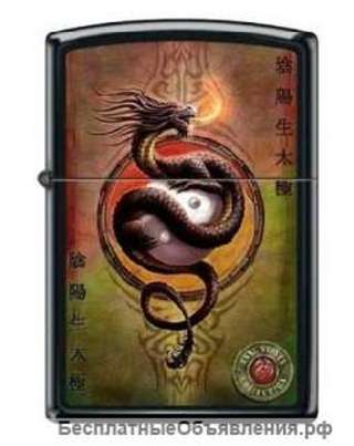 Зажигалка Zippo 7394 Anne Stokes Chinese Dragon