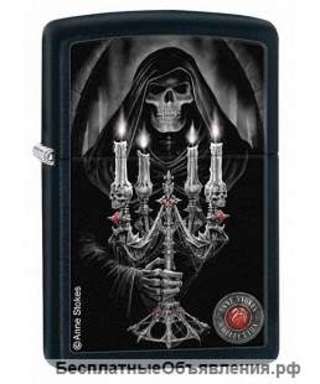 Зажигалка Zippo 28857 Anne Stokes Death with Сandles