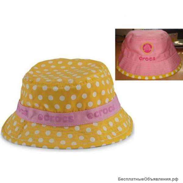 Двусторонняя панама Crocs, 2-4 года