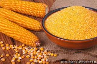 Крупу кукурузную в ассортименте по оптовым ценам от 20 тонн