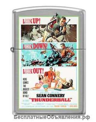 Зажигалка Zippo 5799 James Bond 007 Thunderball