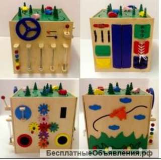 Развивающие тактильные и звуковые панели