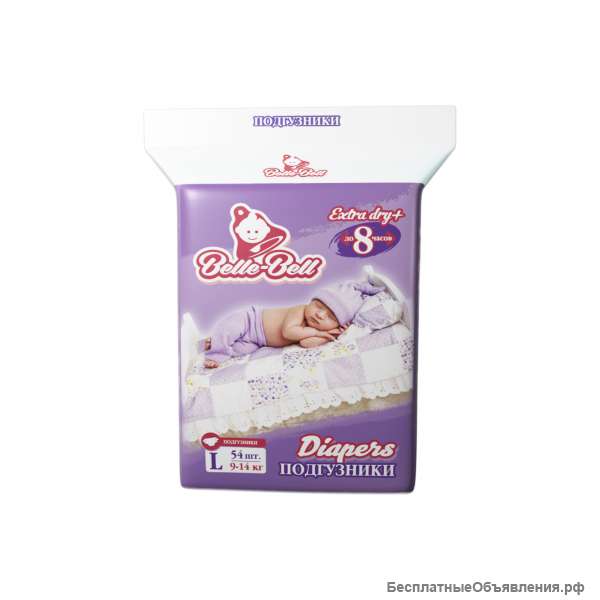Подгузники Belle-Bell - 8ч L