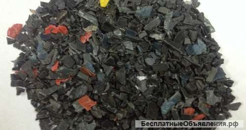 Дробленка ПП темного цвета