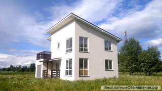 Современный финский дом с гаражом