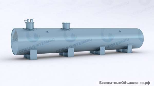 Горизонтальные стальные резервуары РГС, РГДС для нефтепродуктов