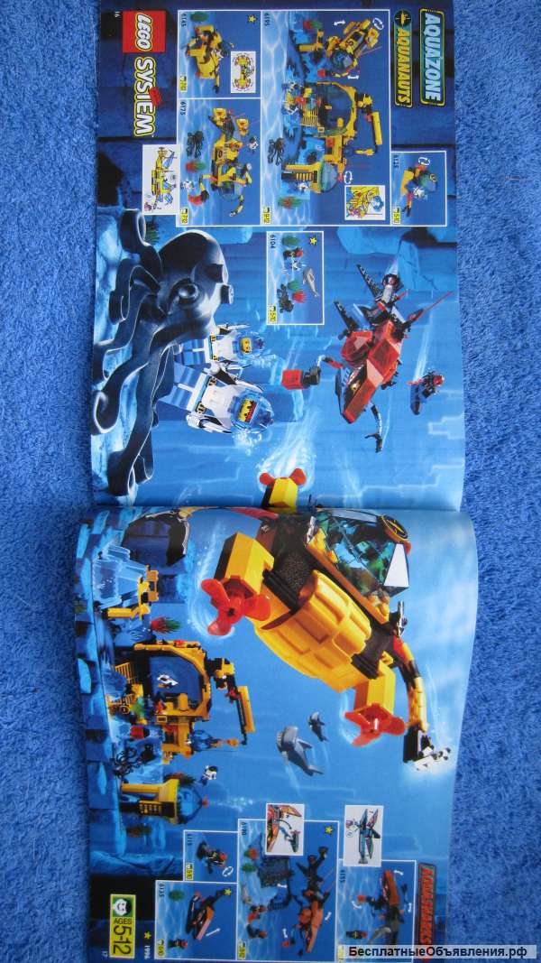 Lego 4.103.778/4.103.779-EU - каталог LEGO SYSTEM 1996 Винтаж оригинальный