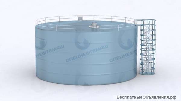 Резервуар вертикальный стальной РВС (резервуары рулонного типа)