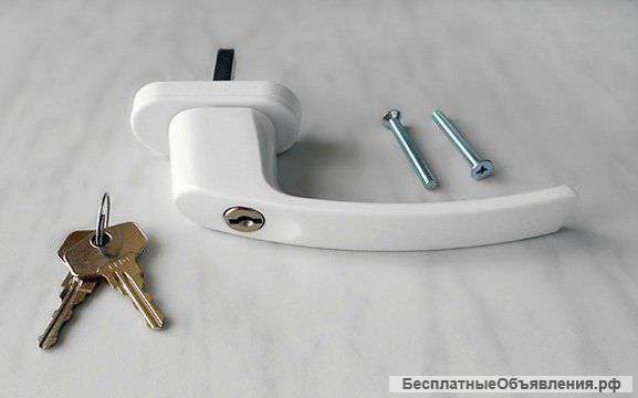 Ручка для окна с замком