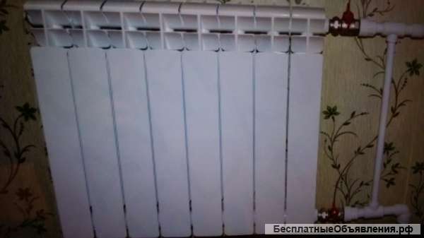 Замена радиаторов, установка