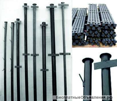 Металлические столбы для заборов