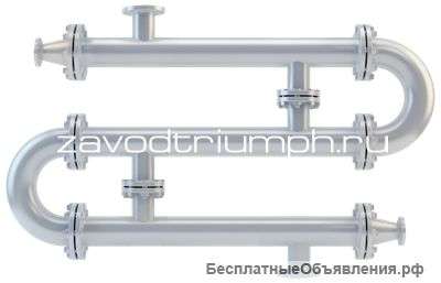 Завод Триумф. Подогреватель водоводяной кожухотрубный