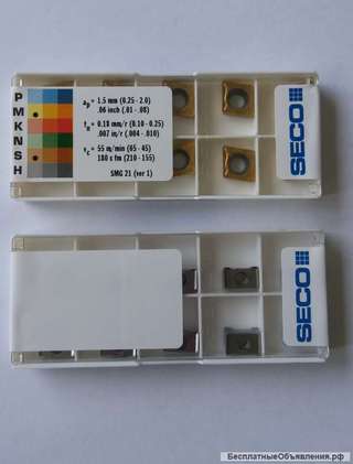Токарные пластины Seco