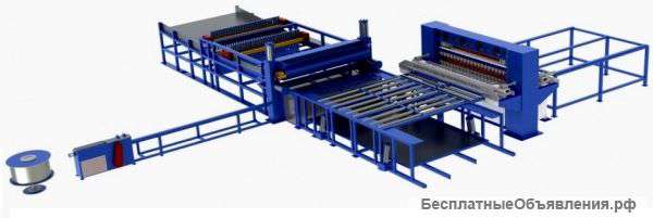 Станок сварки сеток бункерный