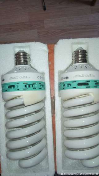 Две ЭСЛ лампы FERON по 125вт 6400к