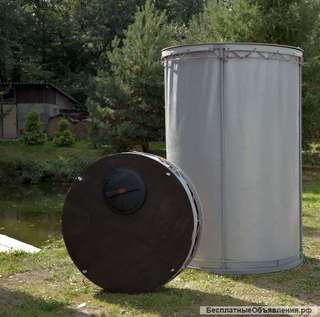 Объем 2,15 м3. Резервуар разборный, вертикальный РРВ-2,15.
