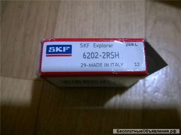 6202-2RSH SKF подшипник шариковый радиальный