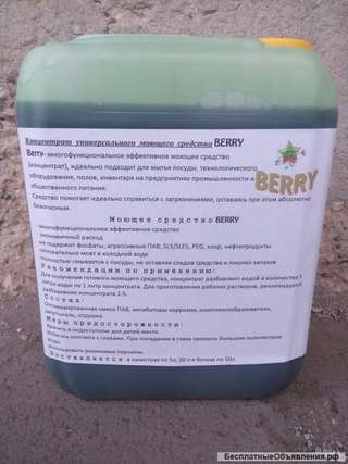 Концентрат универсального моющего средства berry