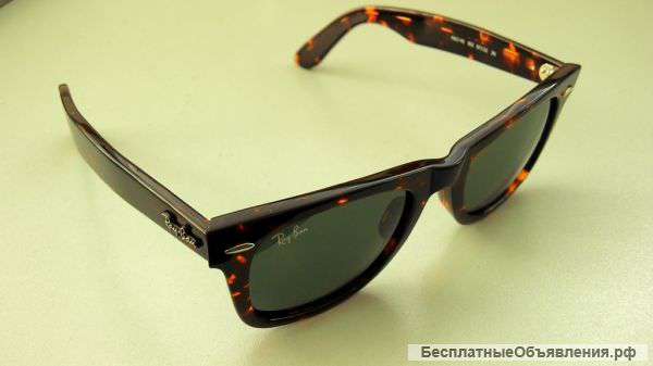 Ray Ban Wayfarer RB2140 902 в роговой оправе