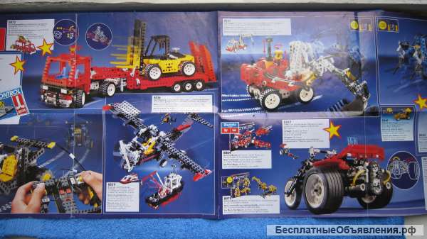 Lego - 109382/109482-EU - Каталог LEGO TECHNIC - 1993 Винтаж