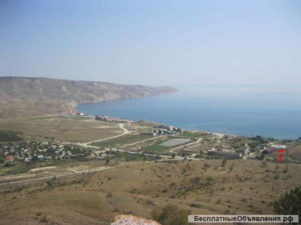 Участок в Крыму, 100м от моря, украинские документы, недорого