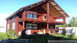 ДОМ 250 кв. оцилиндр.брено на реке Юг Чкаловский р-н.