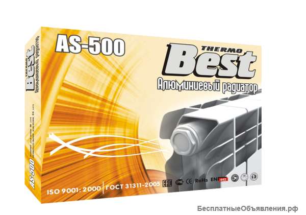 Радиатор отопления алюминиевый Best AS-500/10
