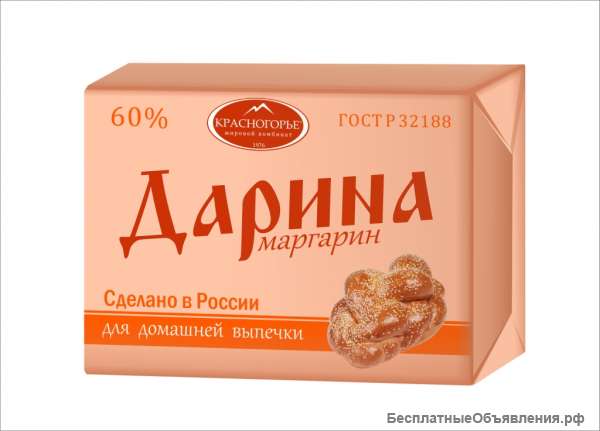 Маргарин Дарина 180г