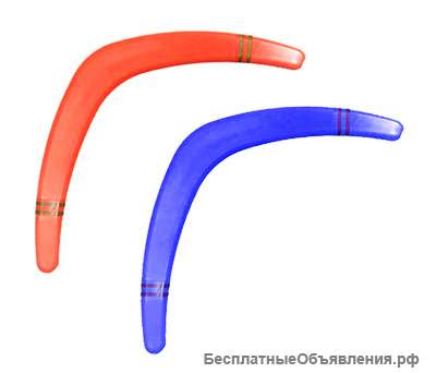 Бумеранги из пластика оптом под логотип дешево