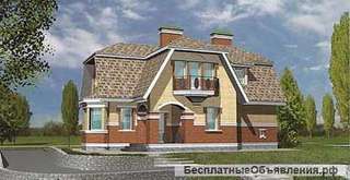 Коттедж из газобетона 10 x 11,5 м