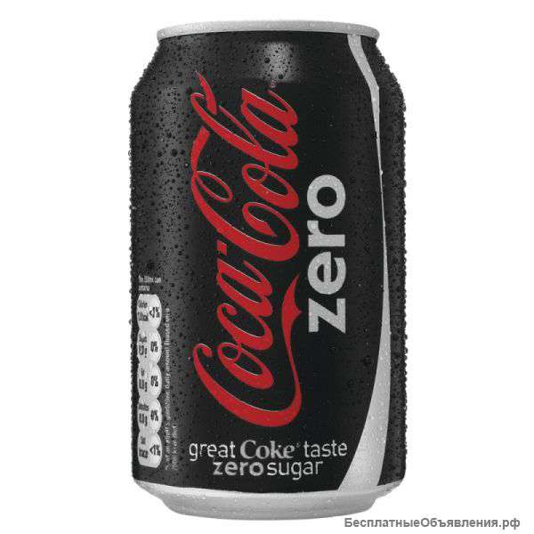 Кока-колу Zero и Dr. Pepper Diet