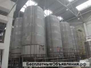 Емкость нержавеющая А9-КЕН, объем -50 куб.м., вертикальная