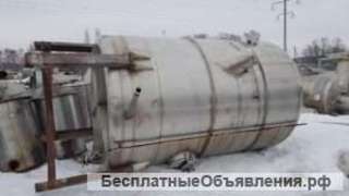 Емкость нержавеющая, объем 5 куб.м., вертикальная
