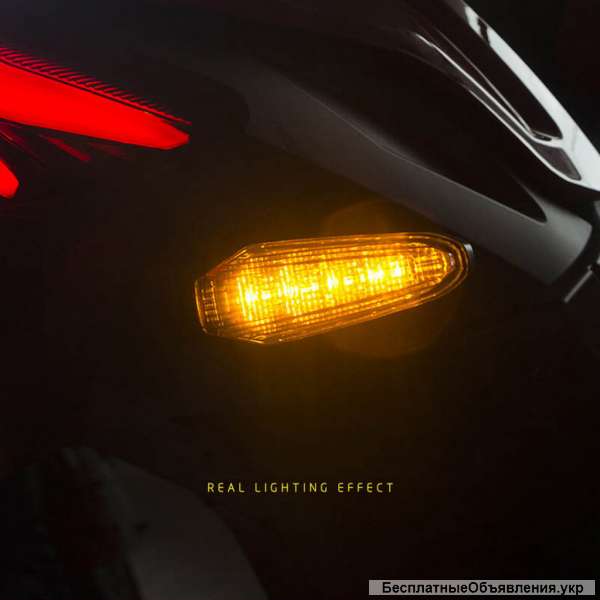 Поворотники на мото DUAL / LED Повороты светодиодные, супер яркий